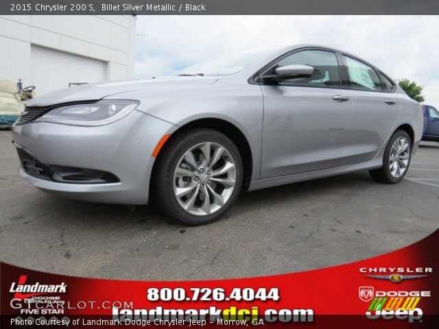 2015 Chrysler 200 S in Billet Silver Metallic