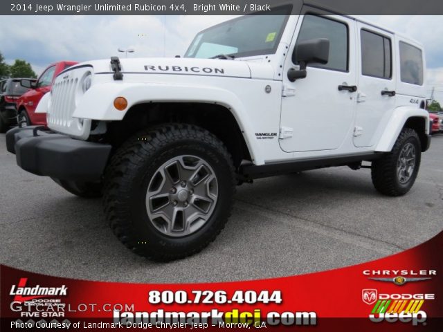 2014 Jeep Wrangler Unlimited Rubicon 4x4 in Bright White