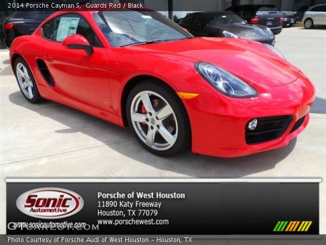 2014 Porsche Cayman S in Guards Red