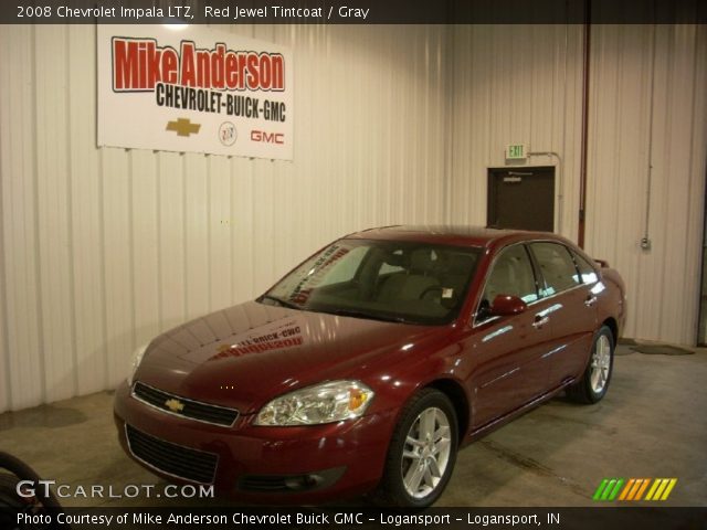 2008 Chevrolet Impala LTZ in Red Jewel Tintcoat