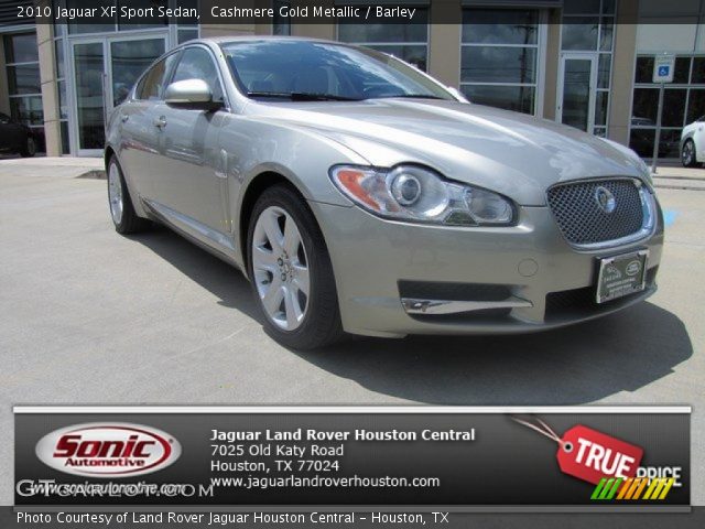 2010 Jaguar XF Sport Sedan in Cashmere Gold Metallic