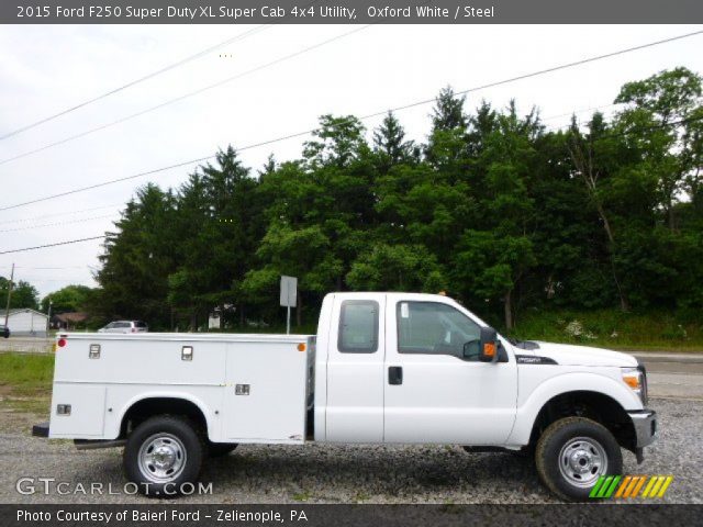 2015 Ford F250 Super Duty XL Super Cab 4x4 Utility in Oxford White