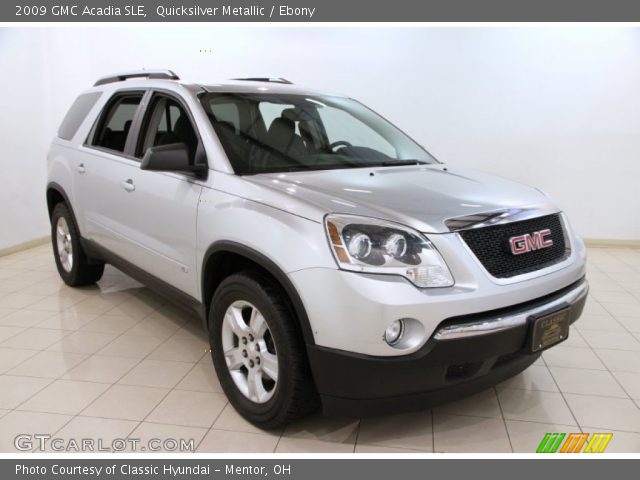 2009 GMC Acadia SLE in Quicksilver Metallic