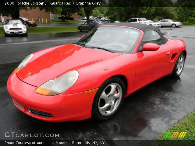 2000 Porsche Boxster S in Guards Red