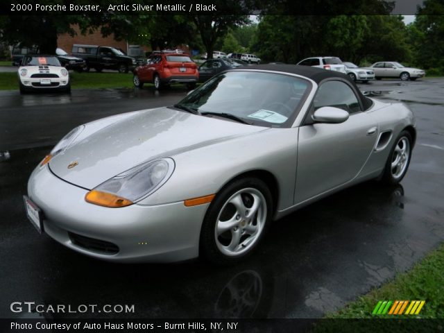 2000 Porsche Boxster  in Arctic Silver Metallic
