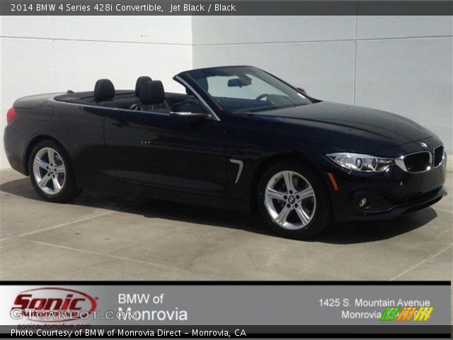 2014 BMW 4 Series 428i Convertible in Jet Black