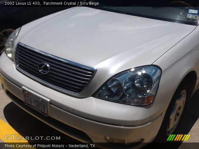 2002 Lexus LS 430 in Parchment Crystal