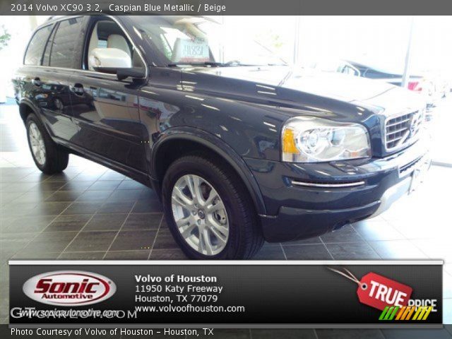 2014 Volvo XC90 3.2 in Caspian Blue Metallic