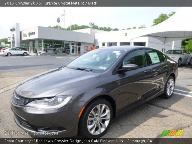 2015 Chrysler 200 S in Granite Crystal Metallic
