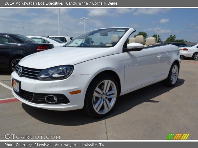 2014 Volkswagen Eos Executive in Candy White