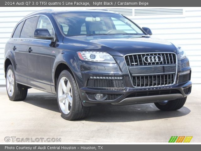 2014 Audi Q7 3.0 TFSI quattro S Line Package in Night Black