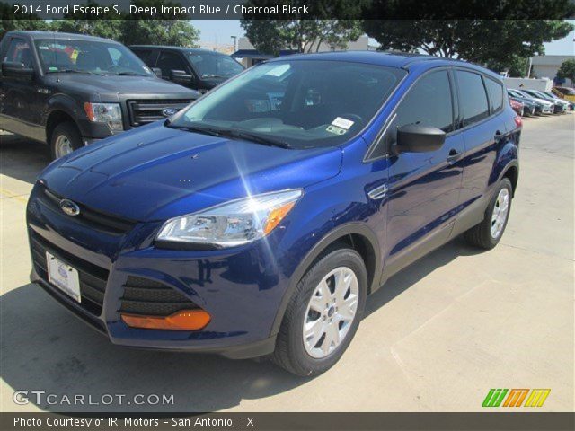2014 Ford Escape S in Deep Impact Blue