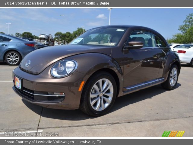 2014 Volkswagen Beetle TDI in Toffee Brown Metallic