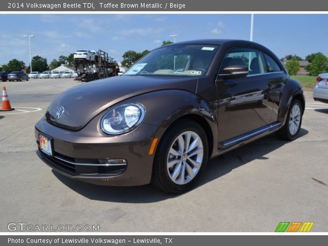 2014 Volkswagen Beetle TDI in Toffee Brown Metallic