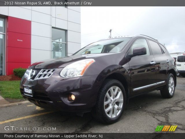 2012 Nissan Rogue SL AWD in Black Amethyst