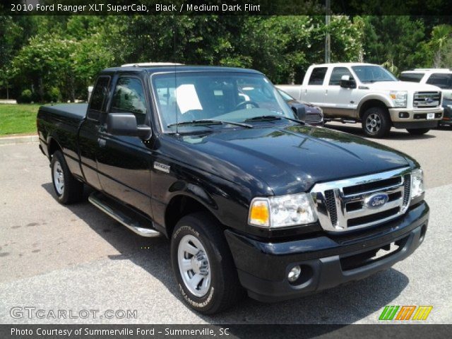 2010 Ford Ranger XLT SuperCab in Black