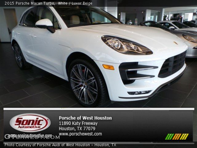 2015 Porsche Macan Turbo in White