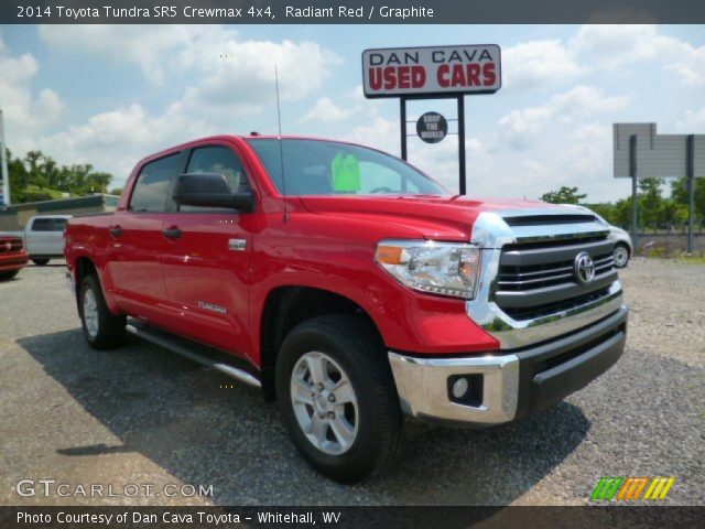 2014 Toyota Tundra SR5 Crewmax 4x4 in Radiant Red