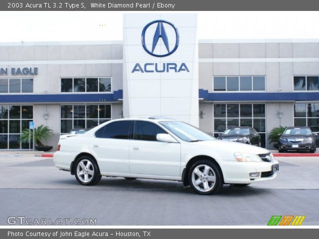 2003 Acura TL 3.2 Type S in White Diamond Pearl