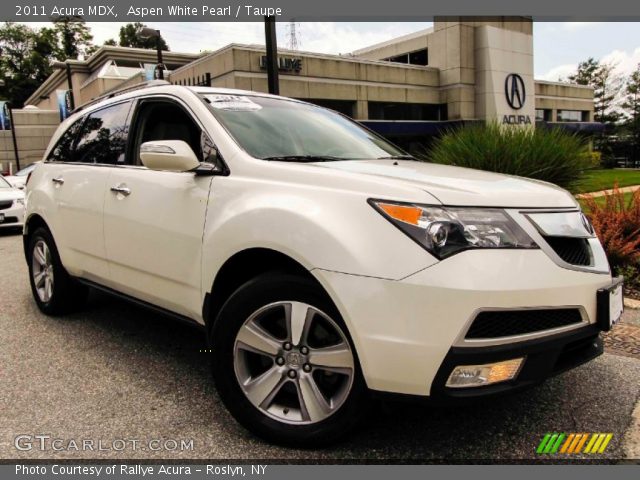 2011 Acura MDX  in Aspen White Pearl
