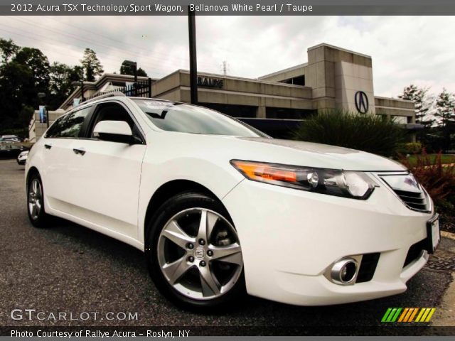 2012 Acura TSX Technology Sport Wagon in Bellanova White Pearl