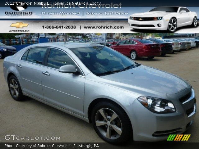 2012 Chevrolet Malibu LT in Silver Ice Metallic