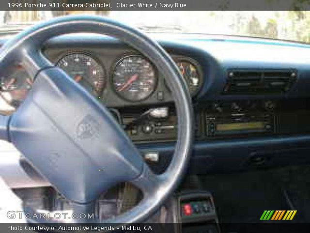 1996 Porsche 911 Carrera Cabriolet in Glacier White