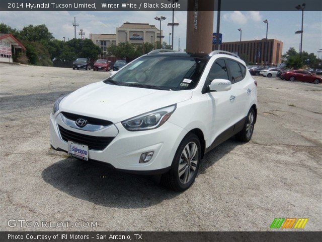 2014 Hyundai Tucson Limited in Winter White