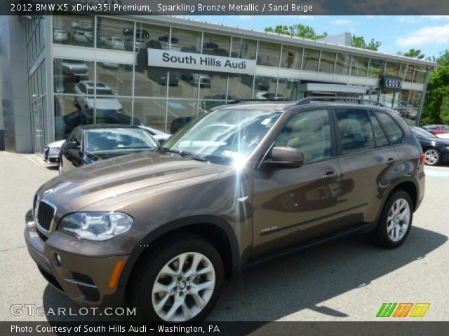 2012 BMW X5 xDrive35i Premium in Sparkling Bronze Metallic