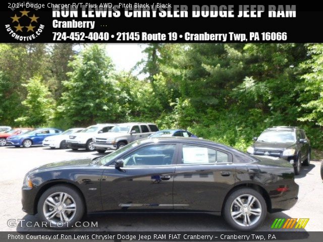 2014 Dodge Charger R/T Plus AWD in Pitch Black