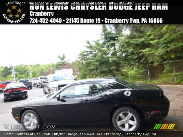 2014 Dodge Challenger SXT in Phantom Black Tri-Coat Pearl