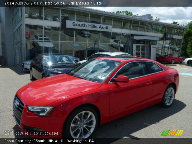 2014 Audi A5 2.0T quattro Coupe in Brilliant Red