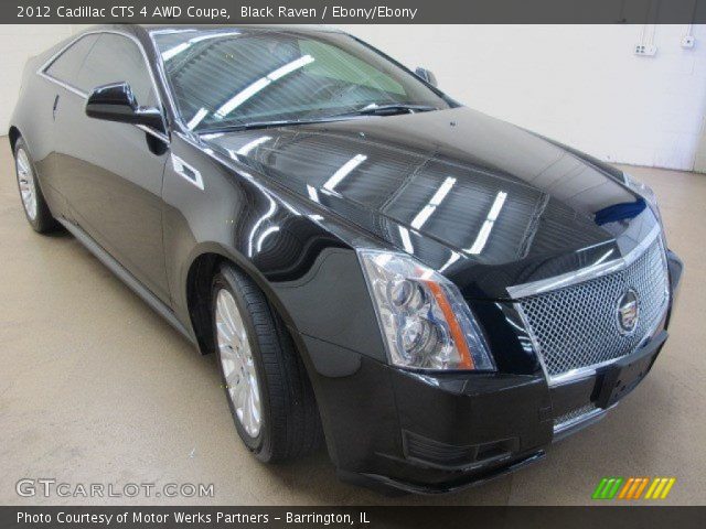2012 Cadillac CTS 4 AWD Coupe in Black Raven