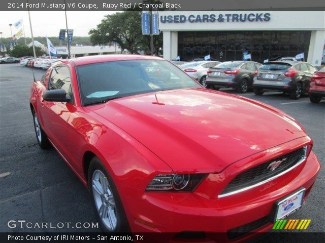 2014 Ford Mustang V6 Coupe in Ruby Red
