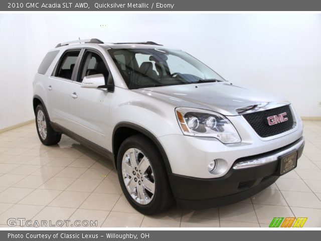 2010 GMC Acadia SLT AWD in Quicksilver Metallic