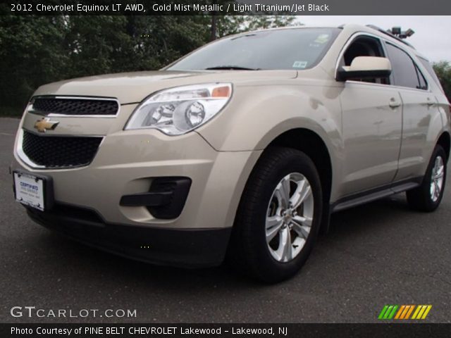 2012 Chevrolet Equinox LT AWD in Gold Mist Metallic