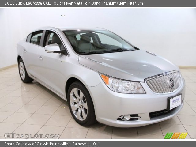 2011 Buick LaCrosse CXL in Quicksilver Metallic