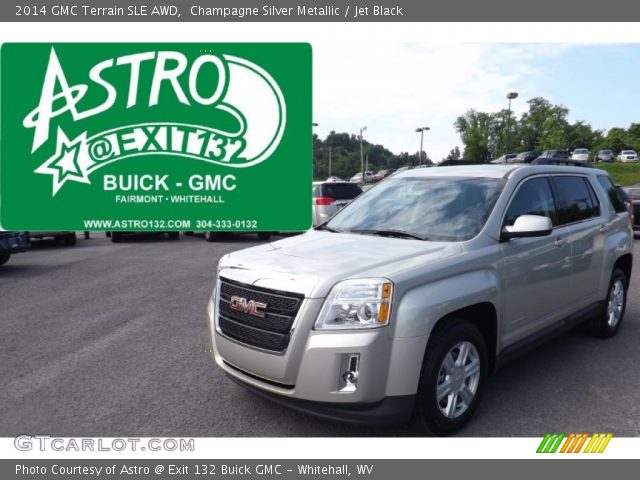 2014 GMC Terrain SLE AWD in Champagne Silver Metallic