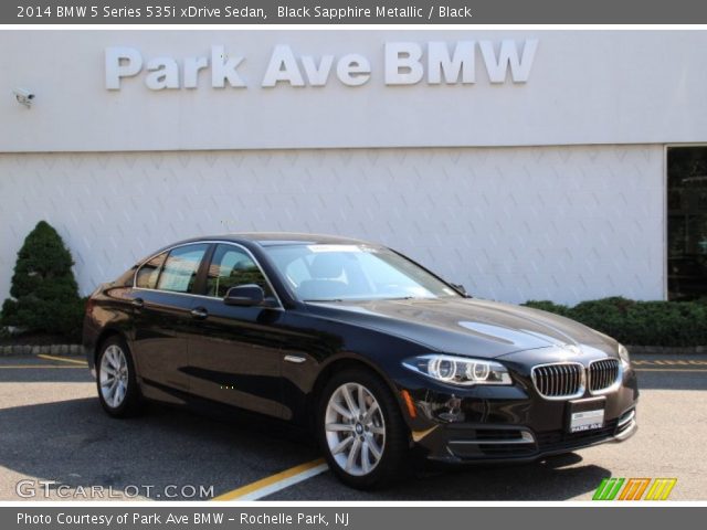 2014 BMW 5 Series 535i xDrive Sedan in Black Sapphire Metallic