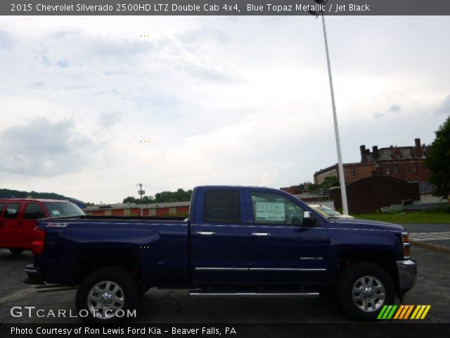 2015 Chevrolet Silverado 2500HD LTZ Double Cab 4x4 in Blue Topaz Metallic
