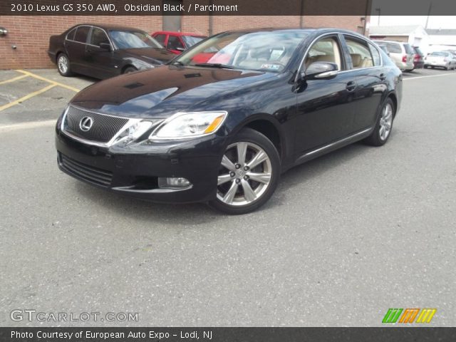 2010 Lexus GS 350 AWD in Obsidian Black