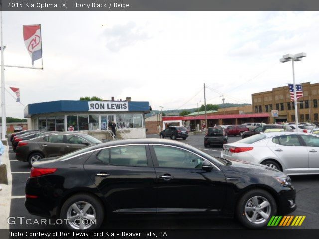 2015 Kia Optima LX in Ebony Black