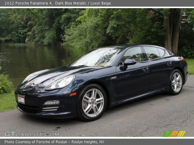 2012 Porsche Panamera 4 in Dark Blue Metallic