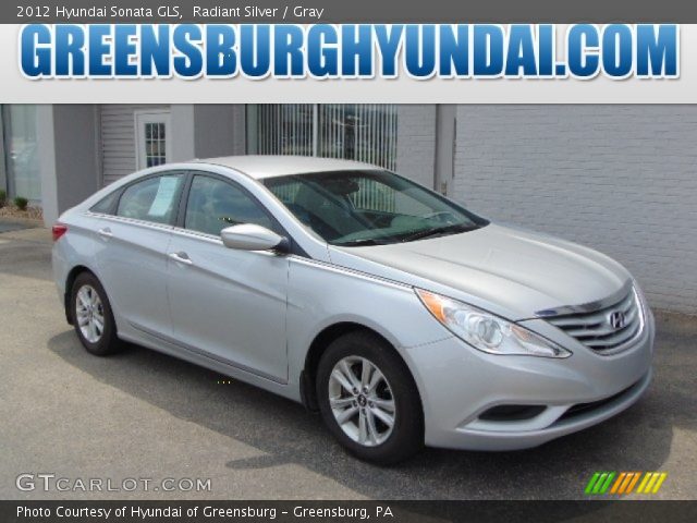 2012 Hyundai Sonata GLS in Radiant Silver