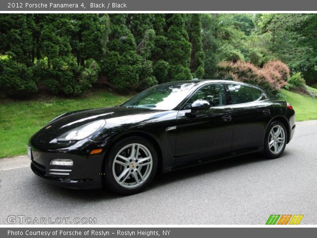 2012 Porsche Panamera 4 in Black