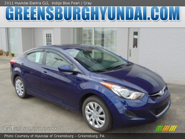 2011 Hyundai Elantra GLS in Indigo Blue Pearl