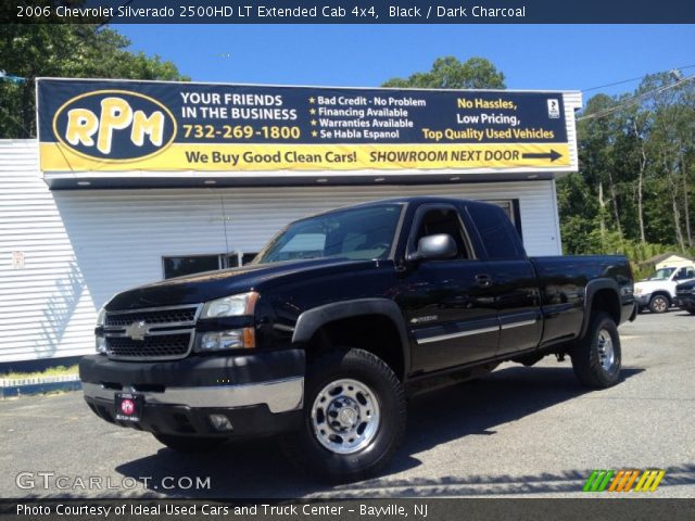 2006 Chevrolet Silverado 2500HD LT Extended Cab 4x4 in Black