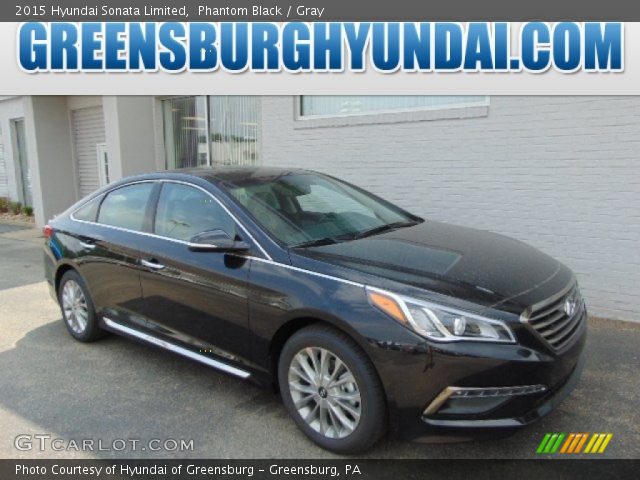 2015 Hyundai Sonata Limited in Phantom Black