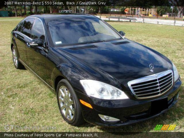 2007 Mercedes-Benz S 550 Sedan in Black