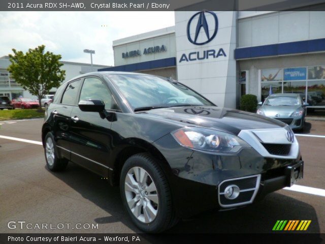 2011 Acura RDX SH-AWD in Crystal Black Pearl